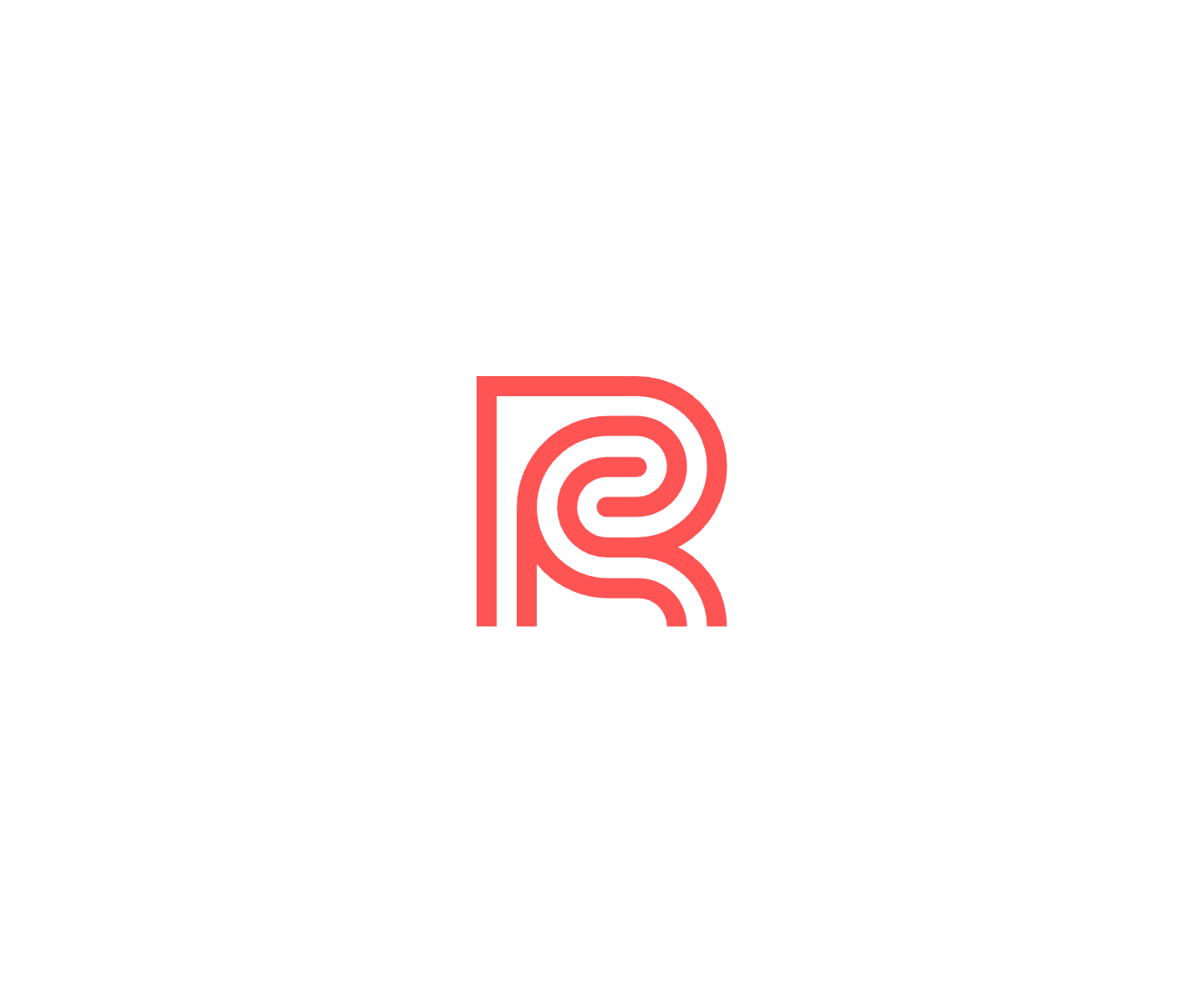 Redbark symbol on white background